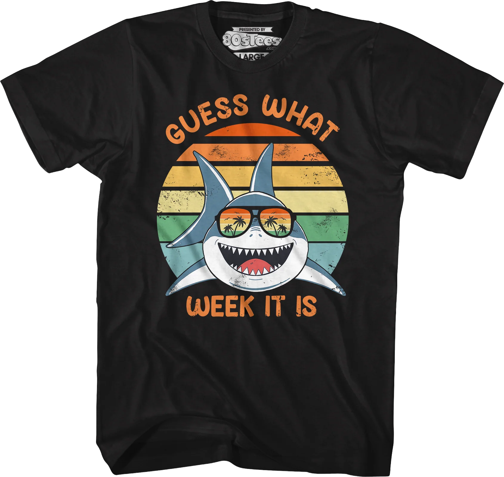 Guess What Week It Is Shark Week T-Shirt - Image 4