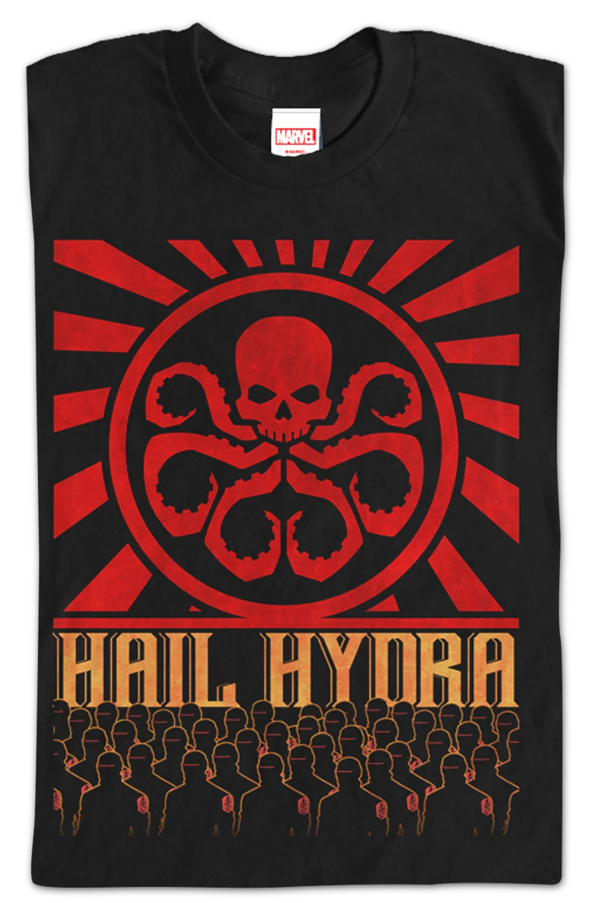 Hail Hydra Marvel Comics T-Shirt - Image 2