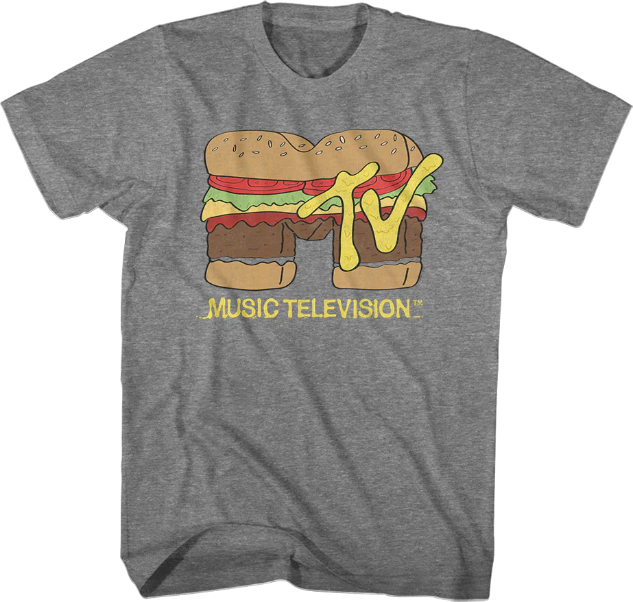 Hamburger Logo MTV Shirt