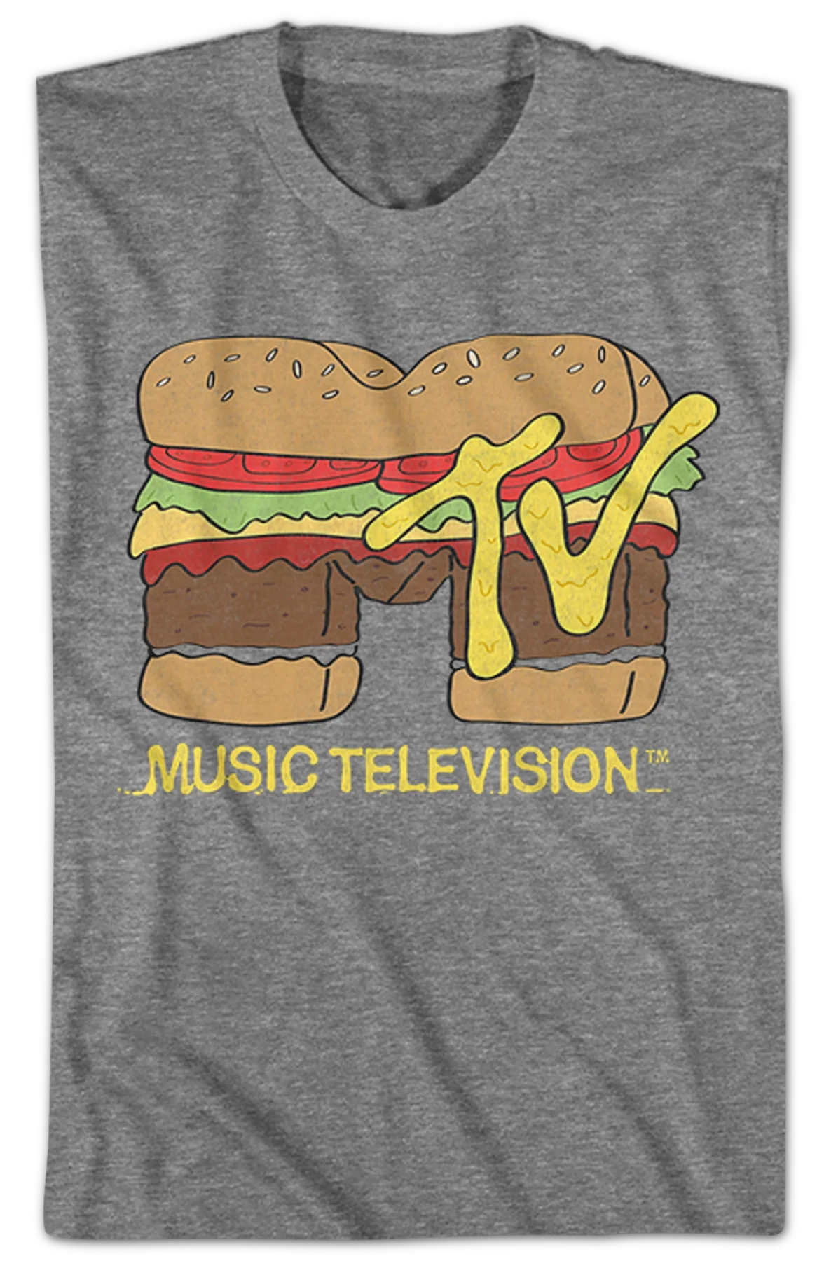 Hamburger Logo MTV Shirt - Image 2