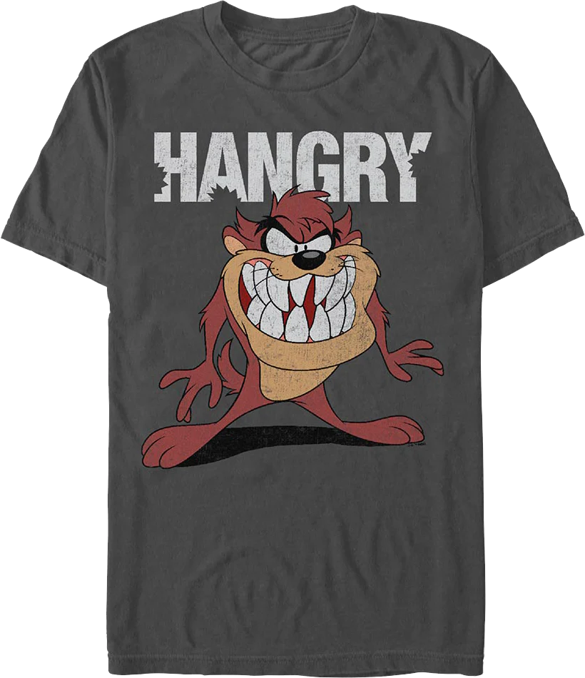 Hangry Tasmanian Devil Looney Tunes T-Shirt