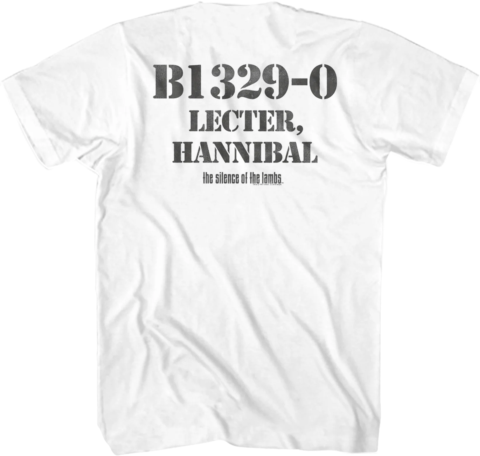 Hannibal Lecter Prison Number Silence of the Lambs T-Shirt - Image 3