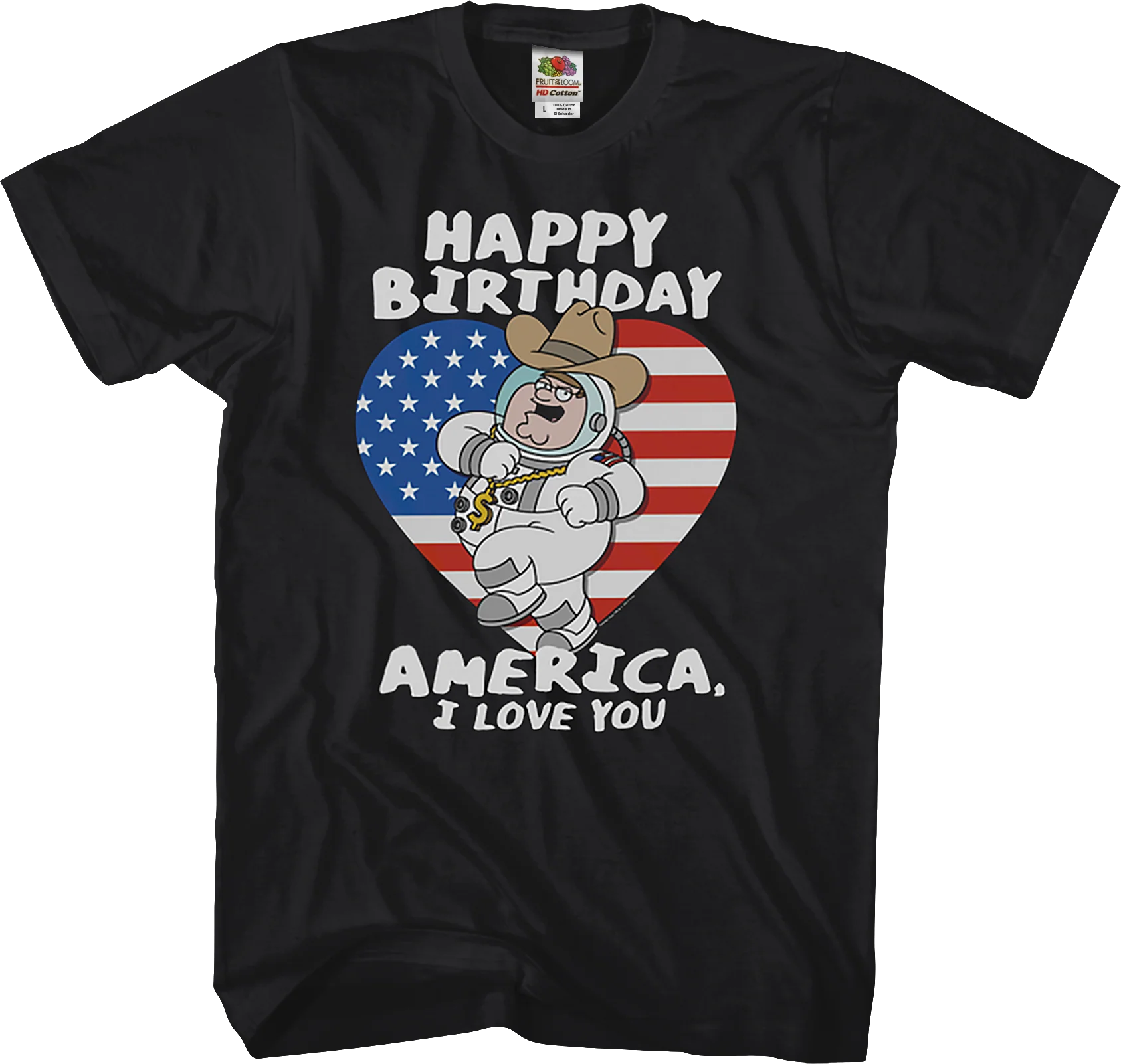 Happy Birthday America Family Guy T-Shirt