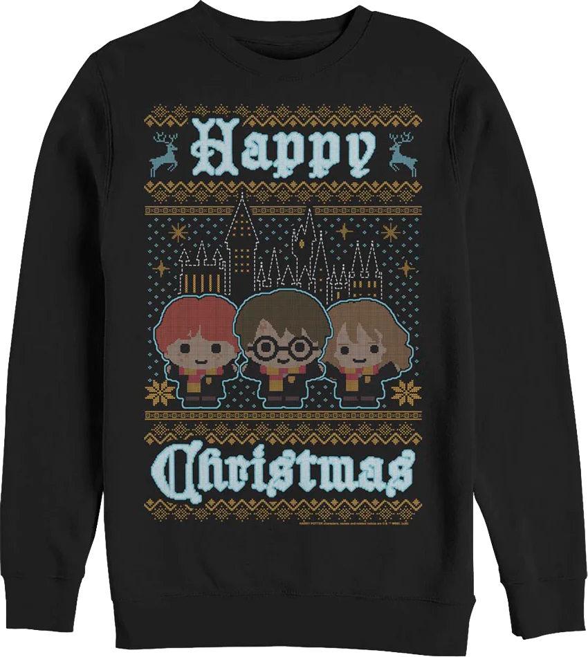 Happy Christmas Harry Potter Sweatshirt