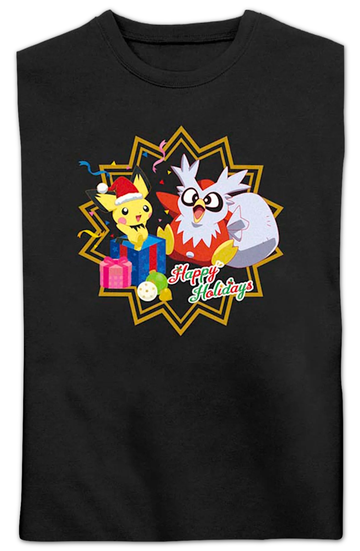 Happy Holidays Pokemon Sweatshirt - Image 2