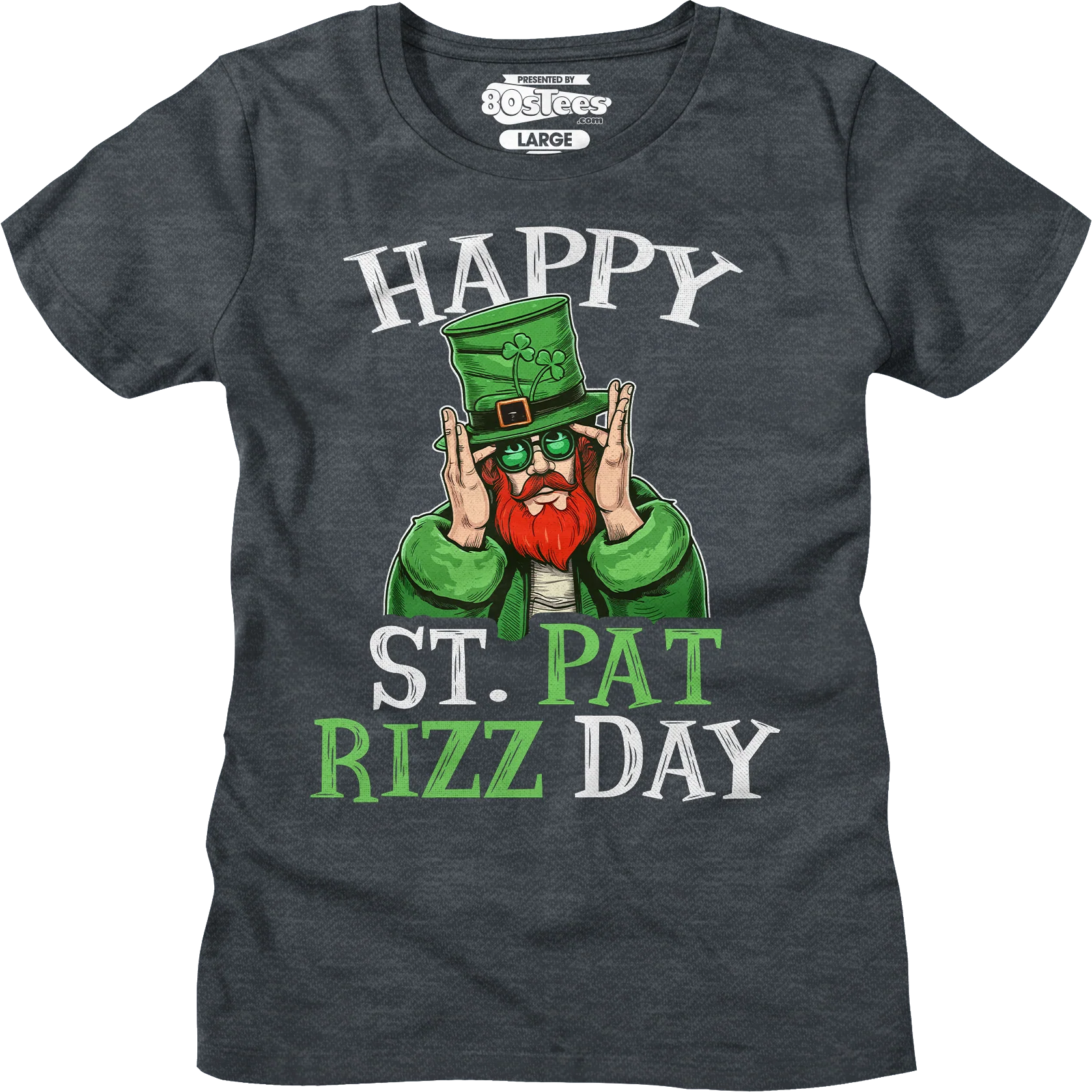 Happy St. Pat Rizz Day T-Shirt - Image 6