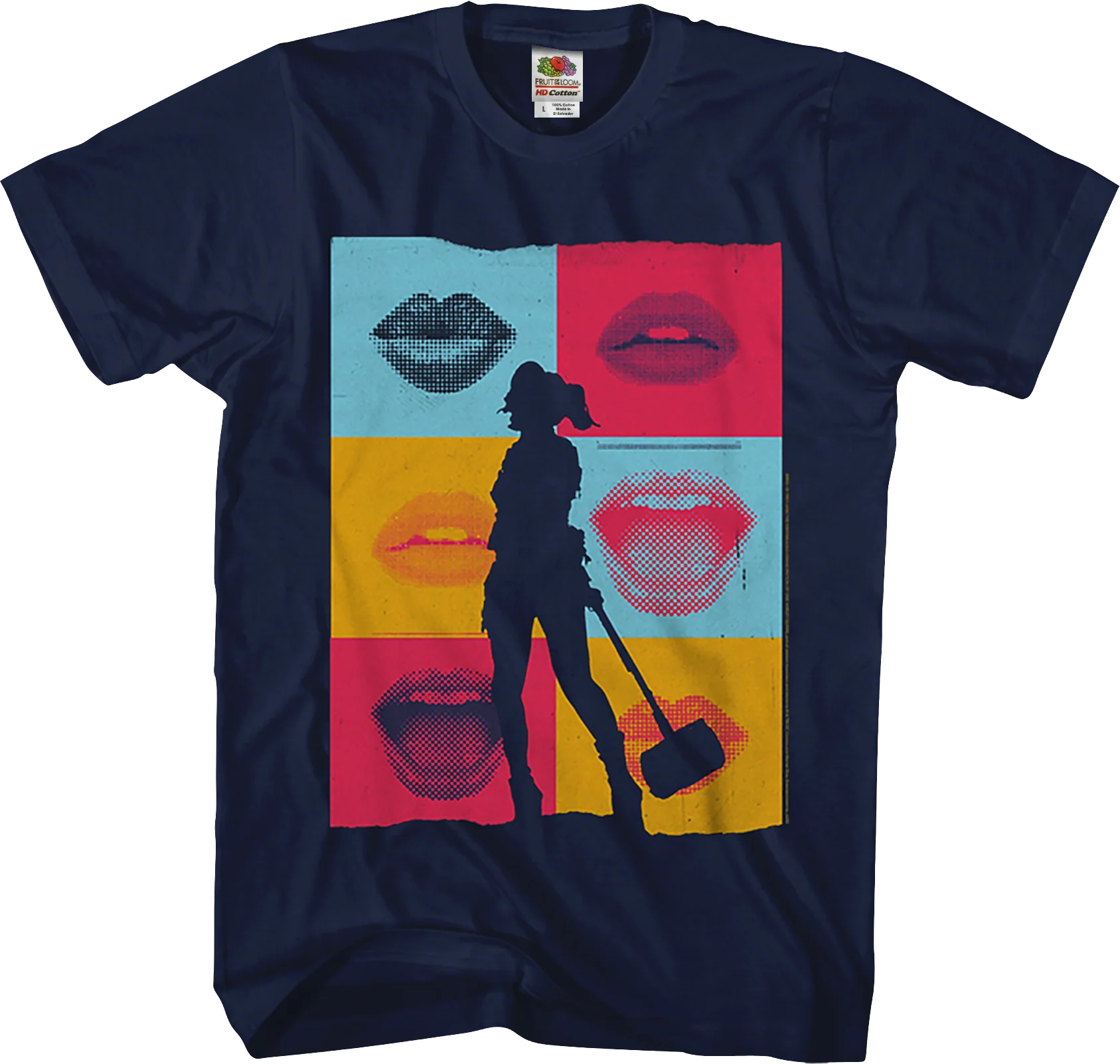 Harley Quinn Lips Birds Of Prey T-Shirt
