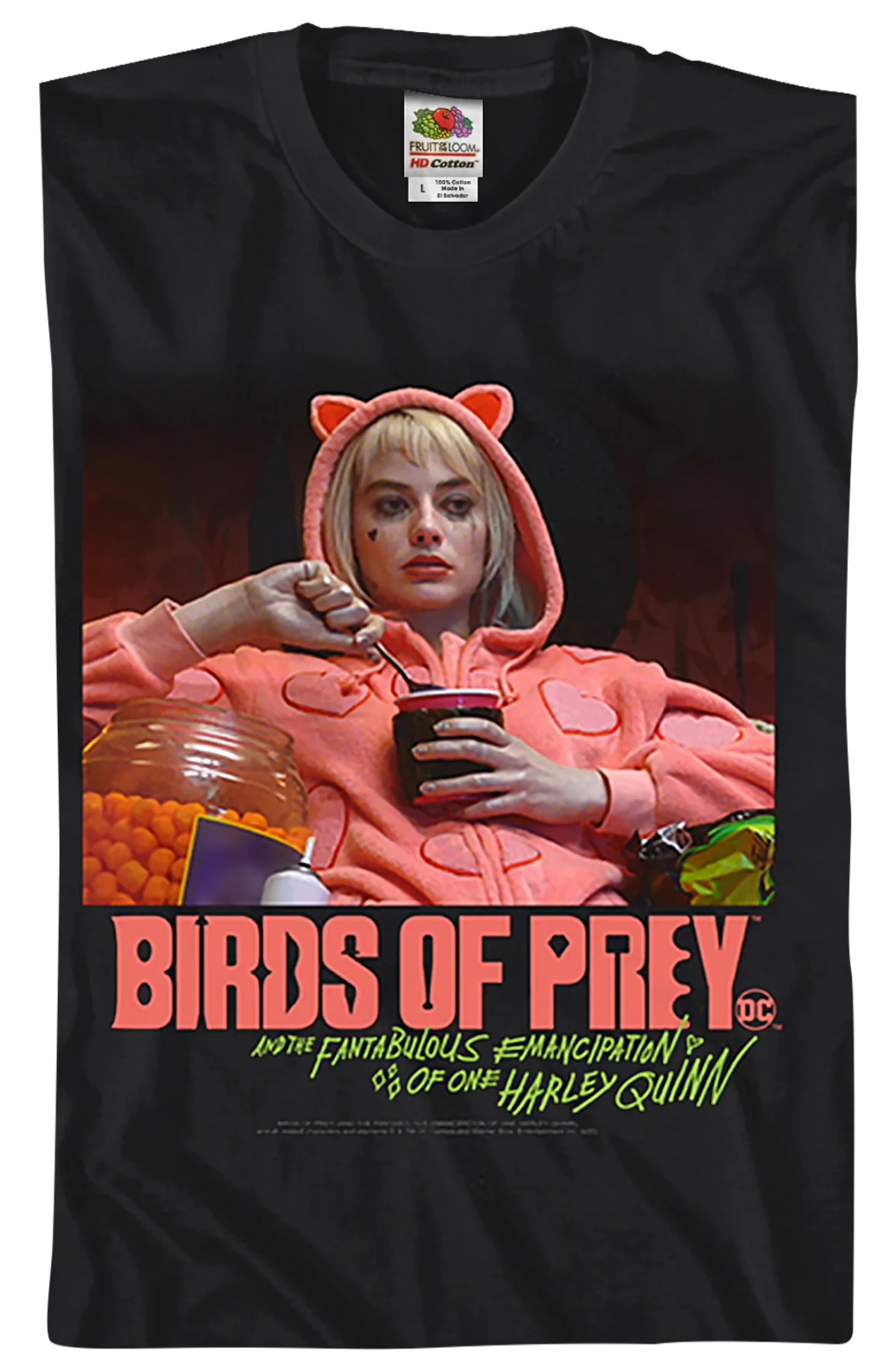 Harley Quinn Love Stinks Birds Of Prey T-Shirt - Image 2