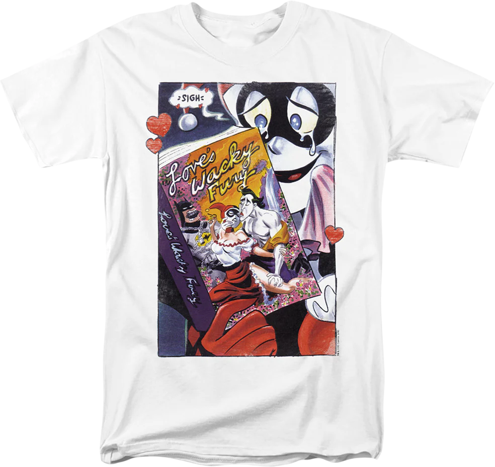 Harley Quinn Love's Wacky Fury DC Comics T-Shirt