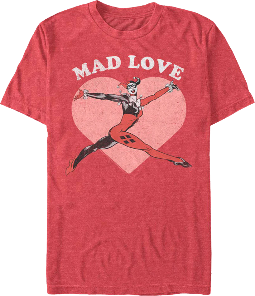 Harley Quinn Mad Love DC Comics T-Shirt