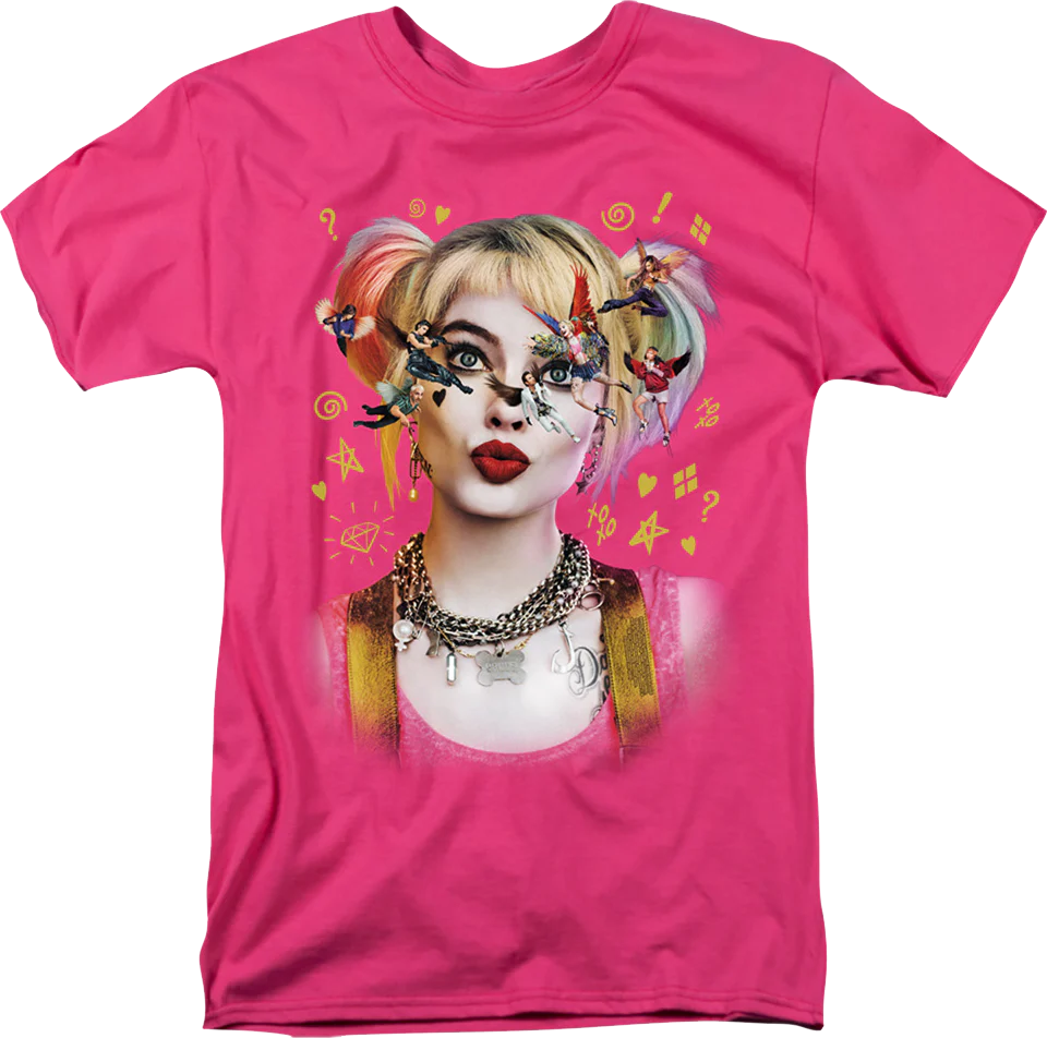 Harley Quinn Movie Poster Birds Of Prey T-Shirt