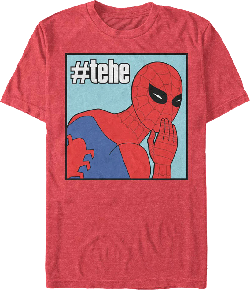 Hashtag tehe Spider-Man T-Shirt