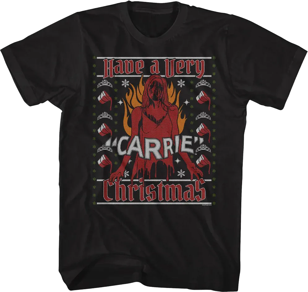 Have A Very Carrie Christmas Carrie T-Shirt