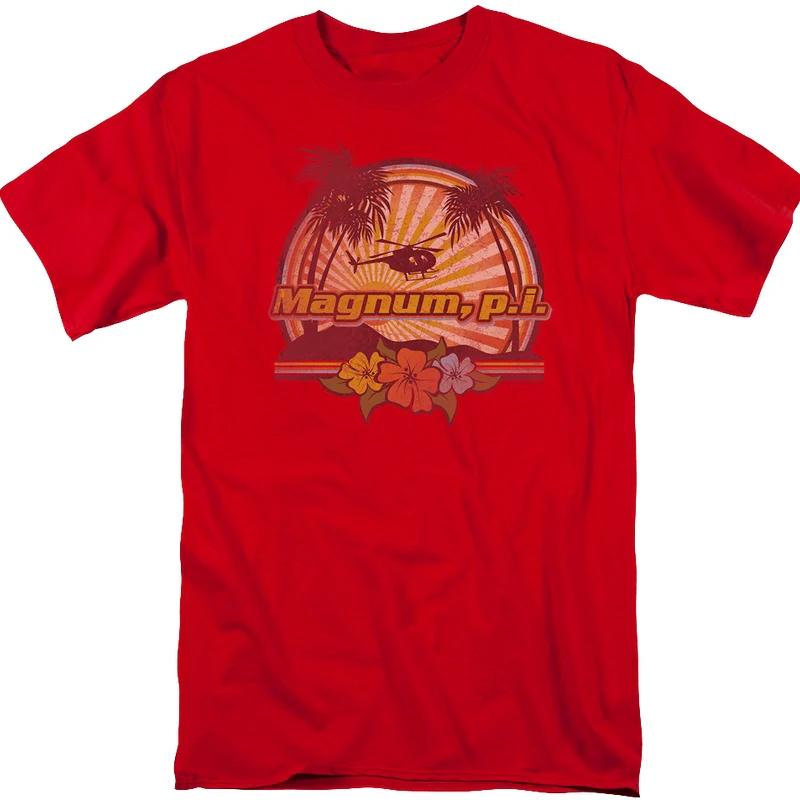 Hawaiian Sunset Magnum P.I. Shirt