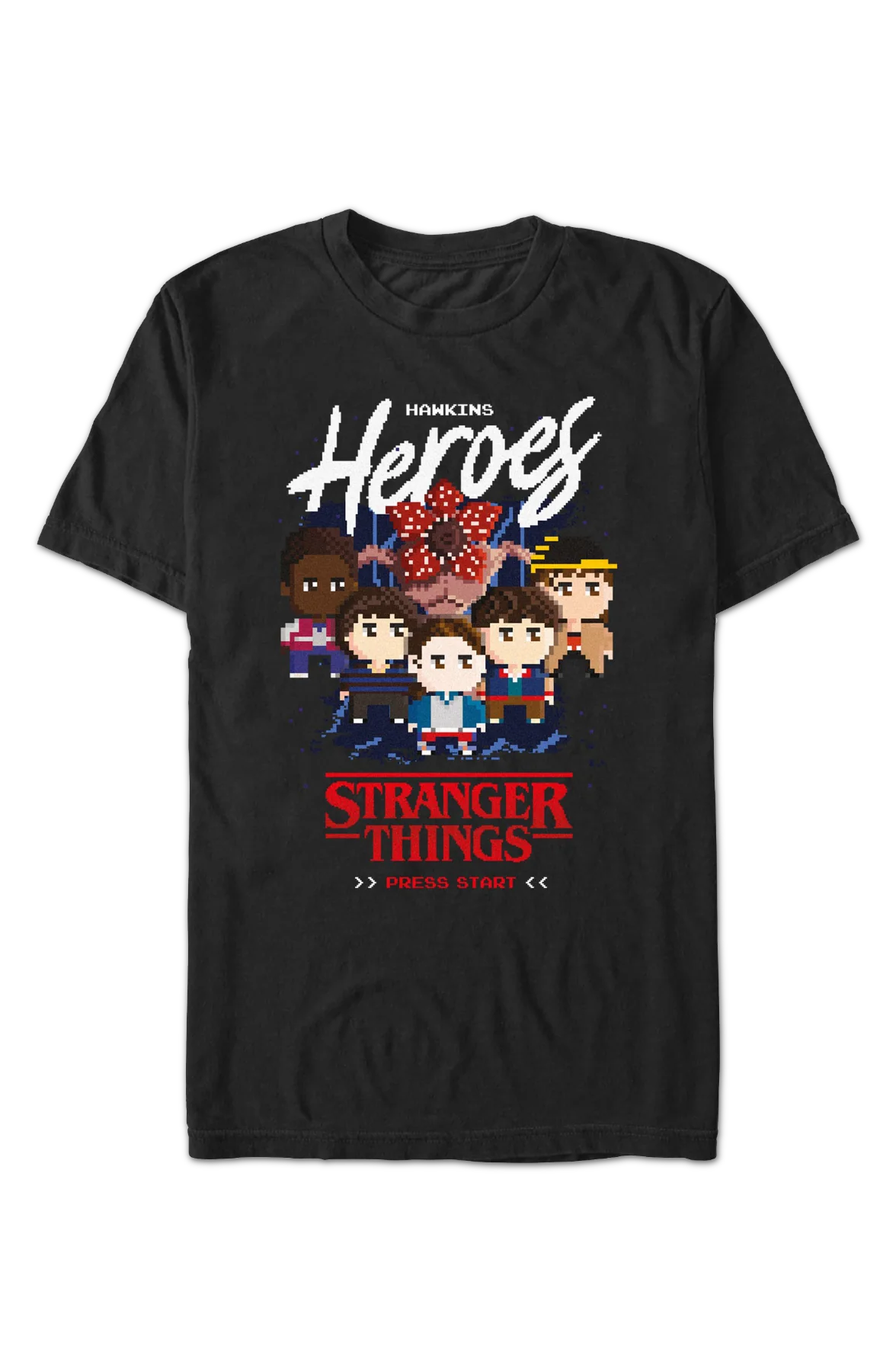 Hawkins Heroes Stranger Things T-Shirt - Image 2