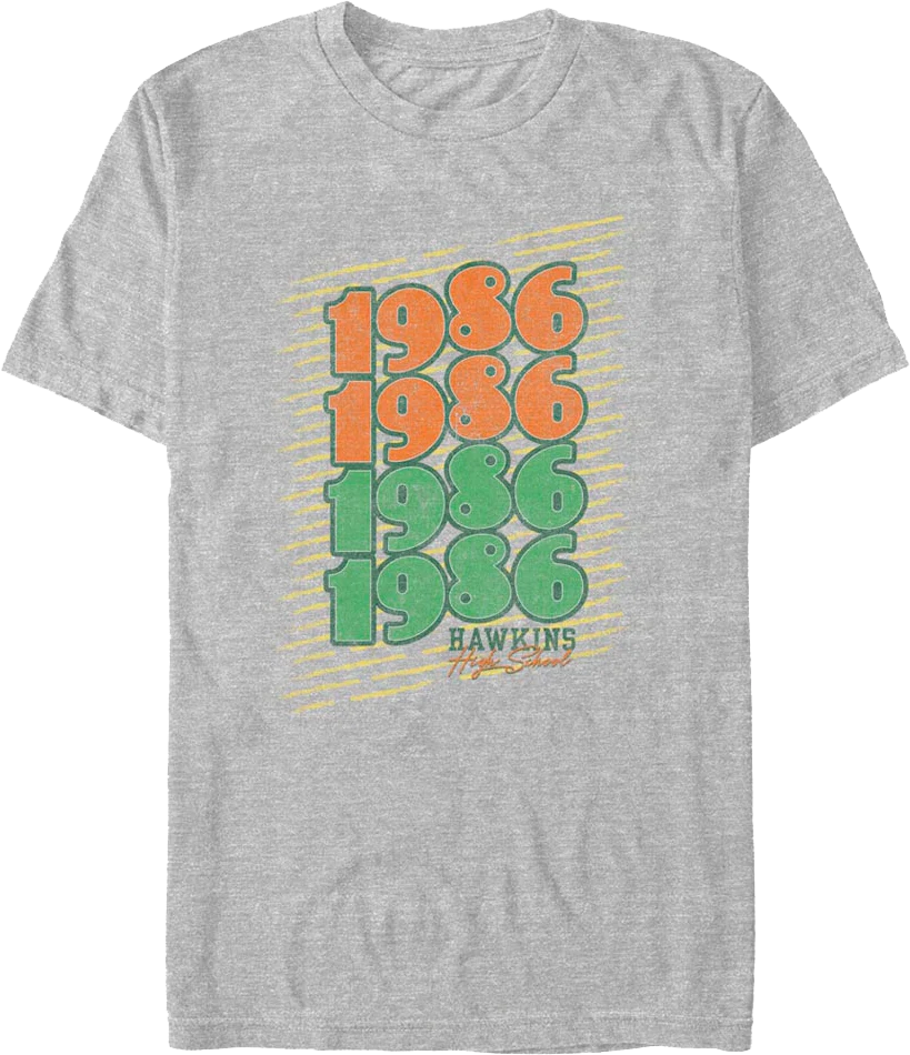 Hawkins High School 1986 Stranger Things T-Shirt