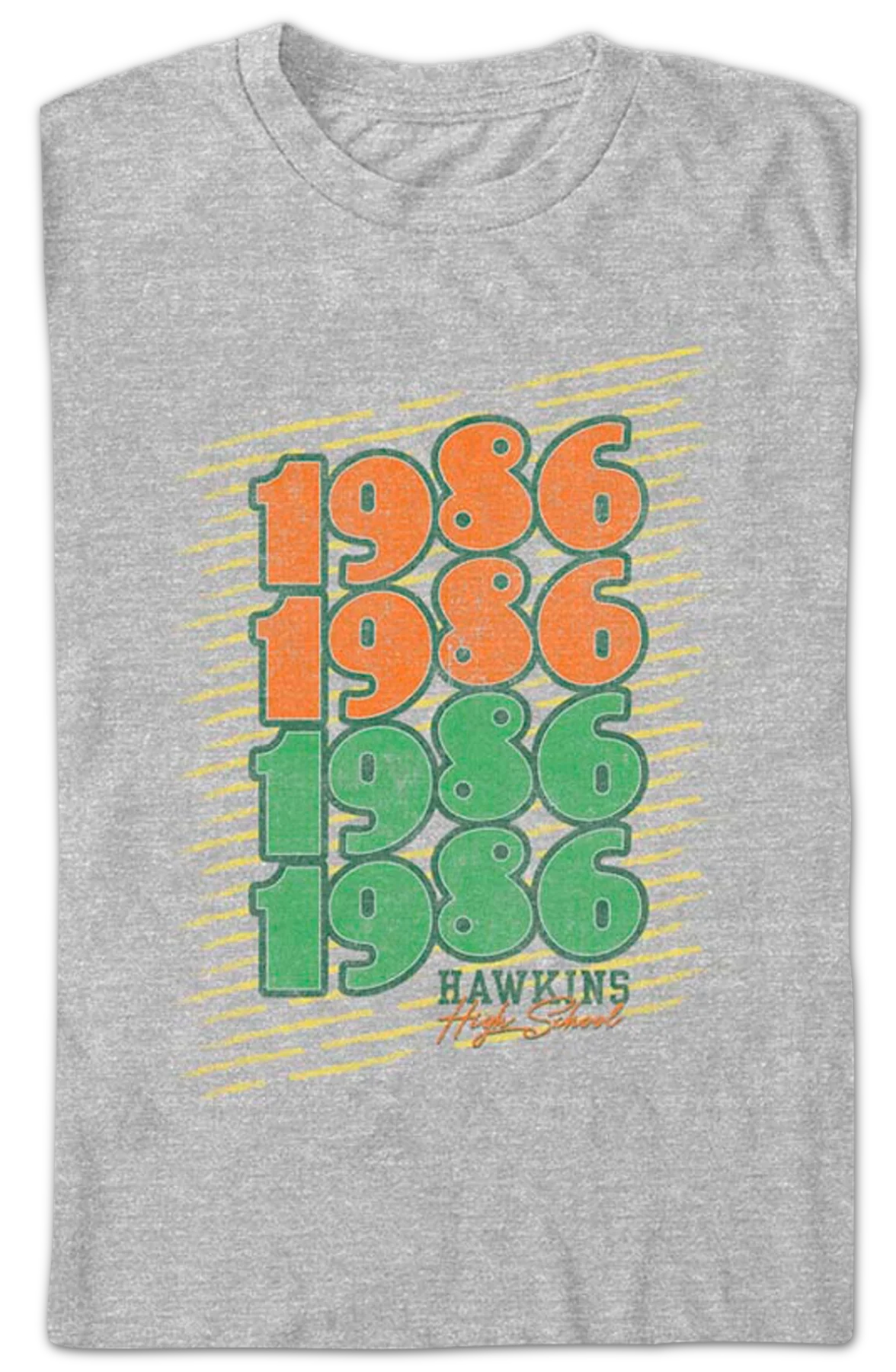 Hawkins High School 1986 Stranger Things T-Shirt - Image 2