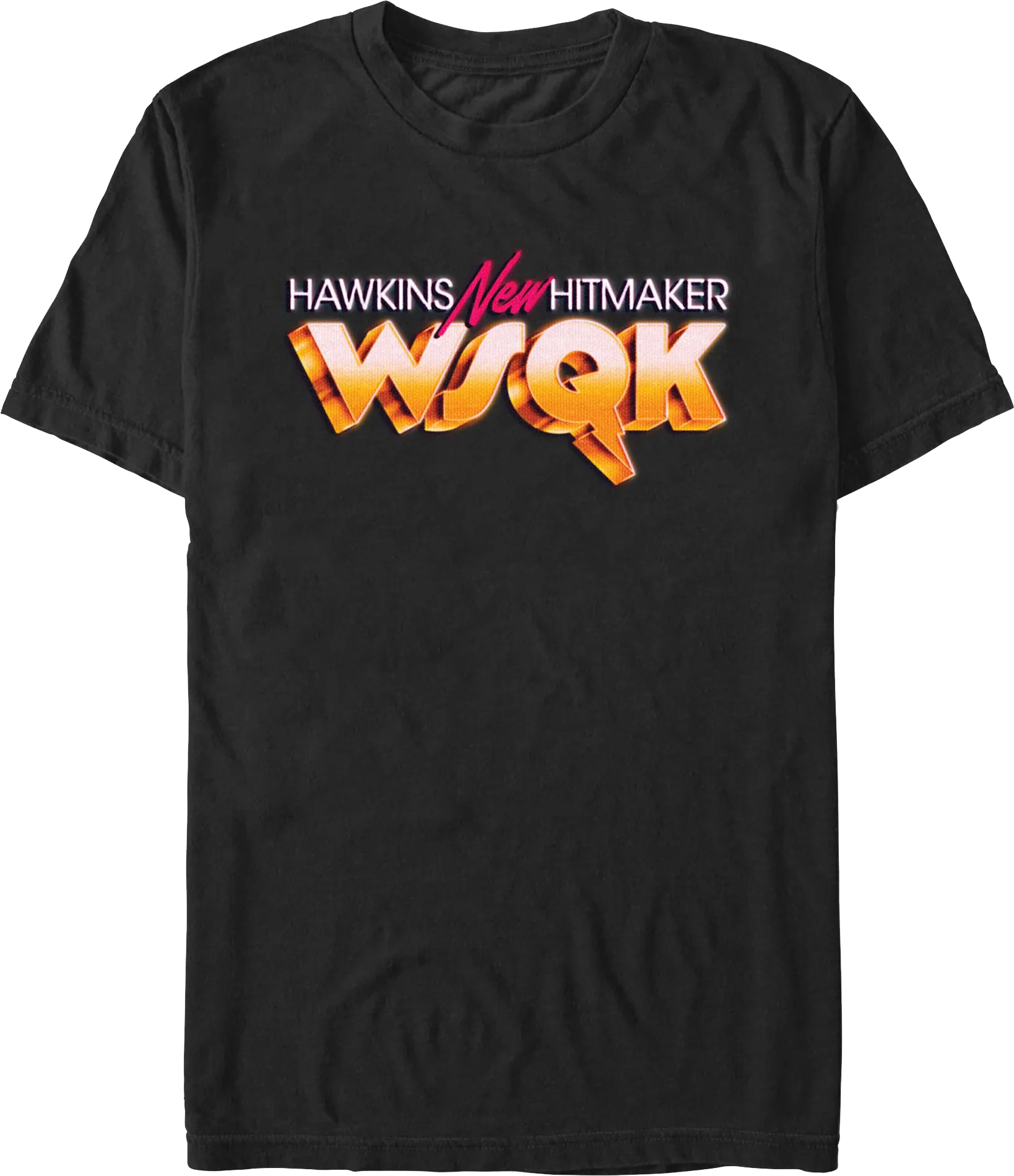 Hawkins New Hitmaker WSQK Stranger Things T-Shirt