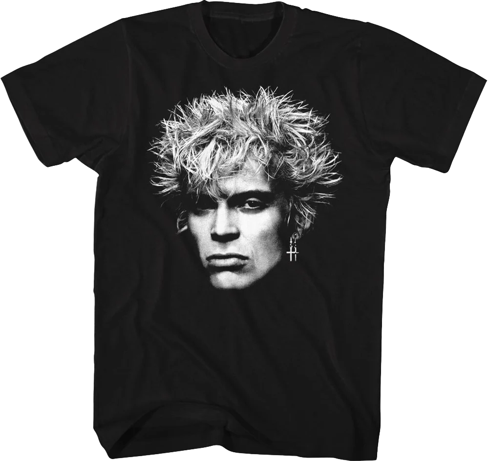 Head Shot Billy Idol T-Shirt