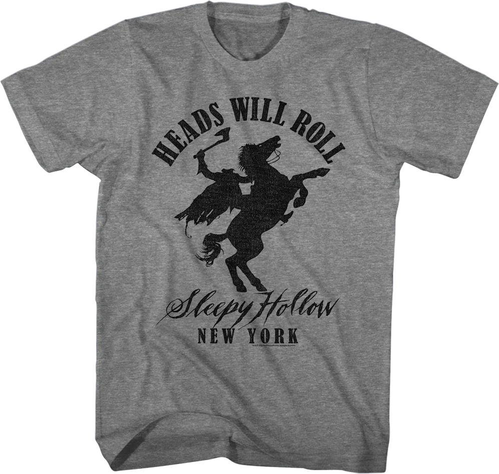 Heads Will Roll Sleepy Hollow T-Shirt