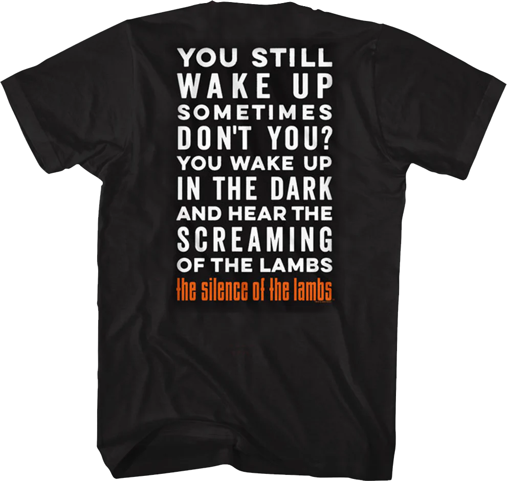 Hear the Screaming Silence of the Lambs T-Shirt - Image 3