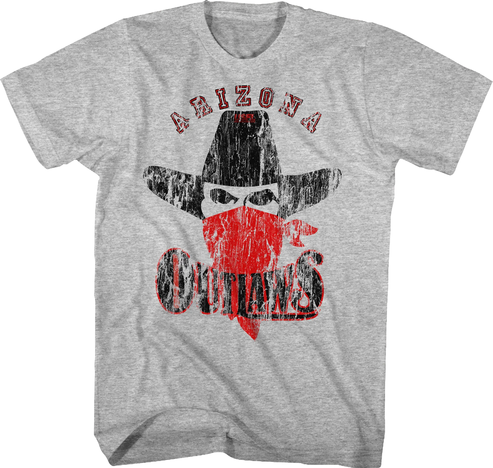 Heather Arizona Outlaws USFL T-Shirt