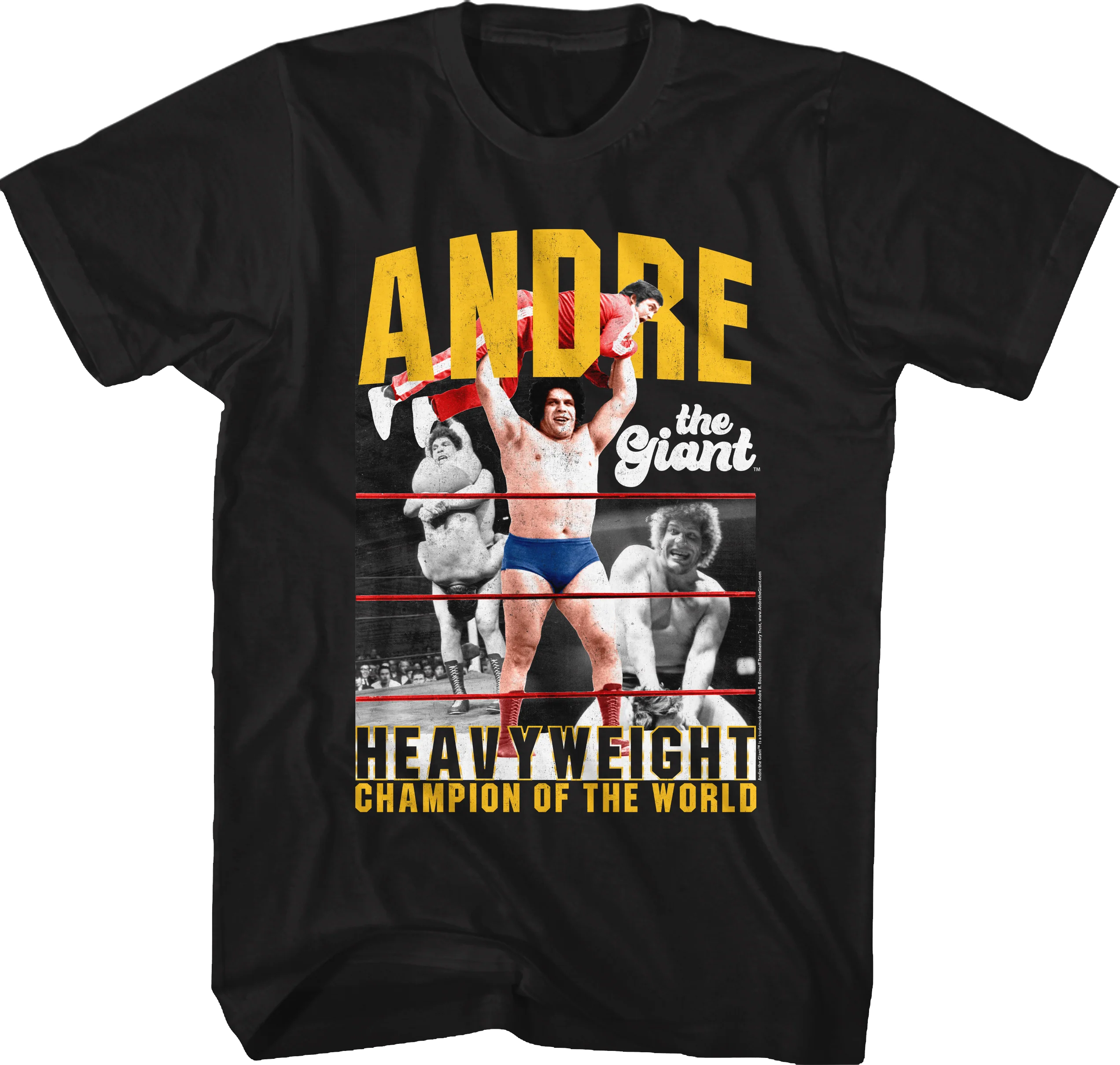 Heavyweight Champion Of The World Andre The Giant T-Shirt
