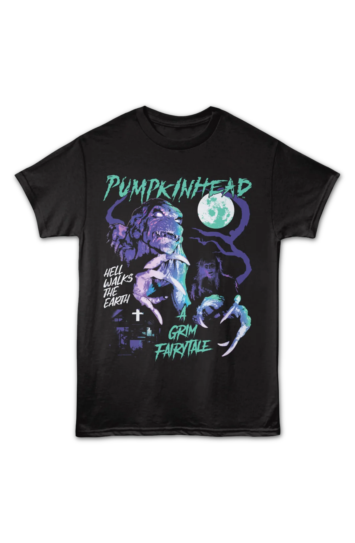 Hell Walks The Earth Pumpkinhead T-Shirt - Image 2