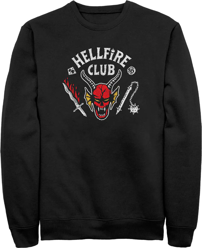 Hellfire Club Stranger Things Sweatshirt
