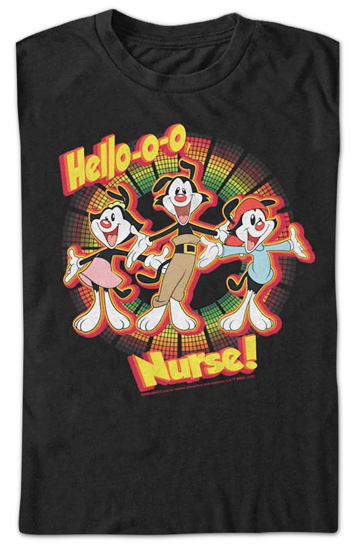 Hello-o-o Nurse Animaniacs T-Shirt - Image 2