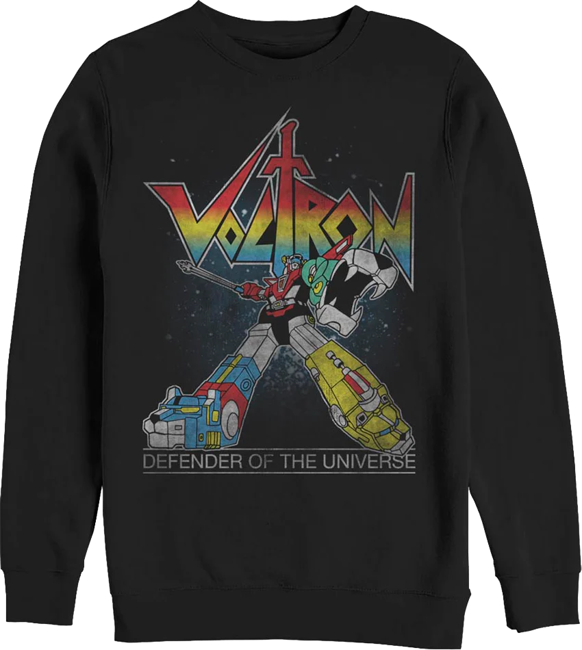 Heroic Defender Pose Voltron Sweatshirt