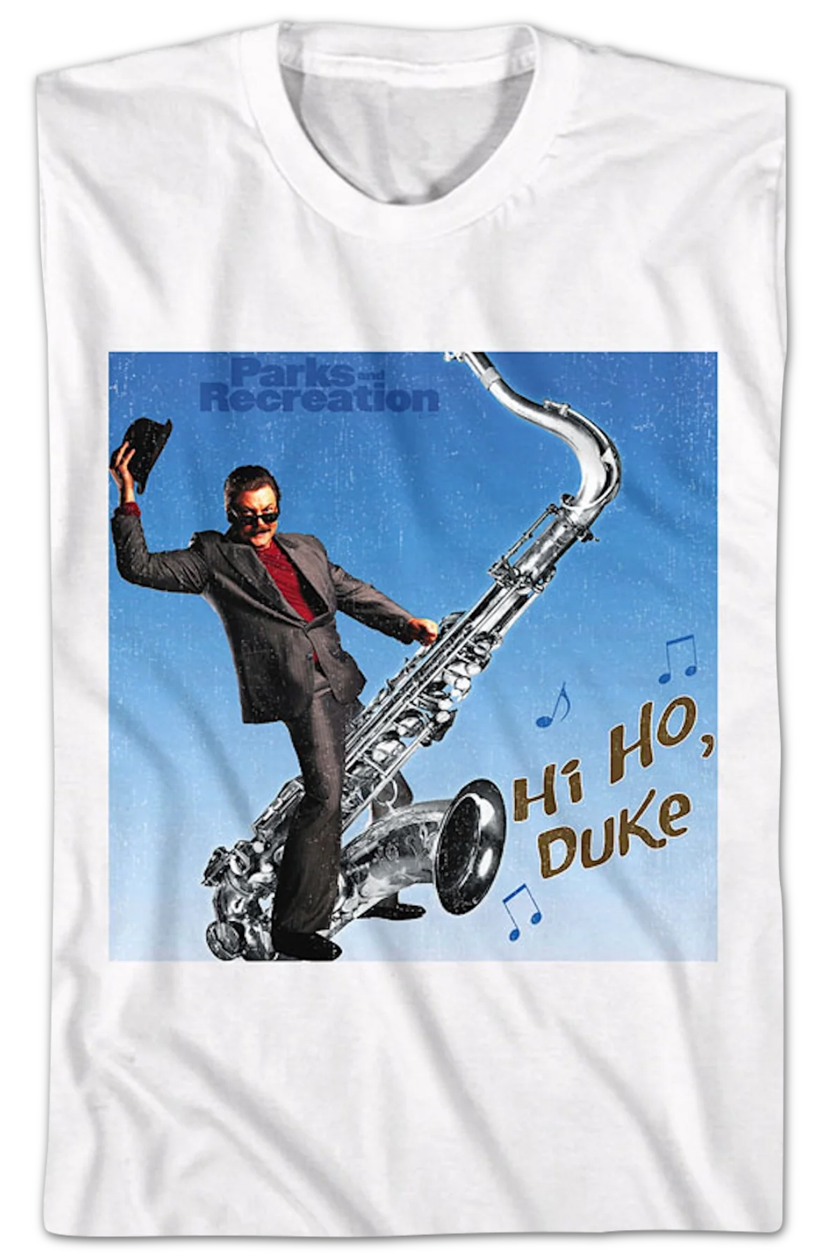 Hi Ho Duke Parks and Recreation T-Shirt - Image 2