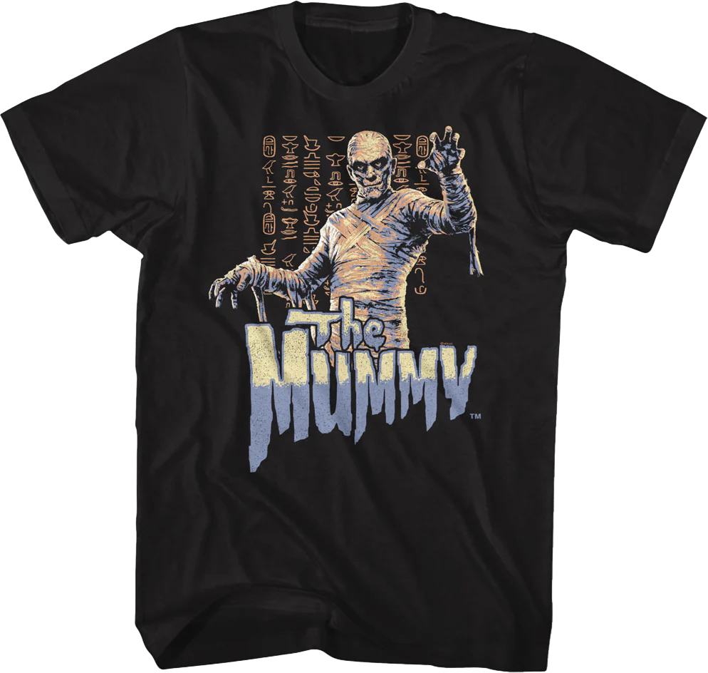 Hieroglyphs The Mummy T-Shirt