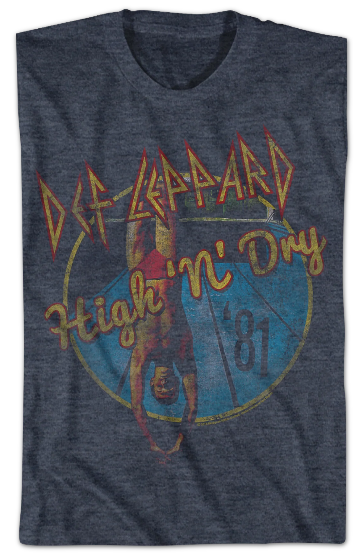 High 'n' Dry '81 Def Leppard T-Shirt - Image 2