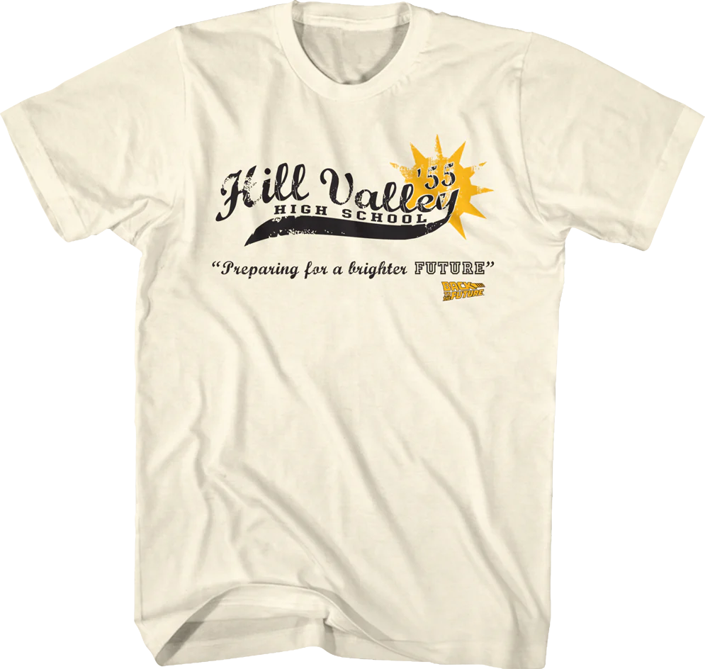 Hill Valley High School Back To The Future T-Shirt