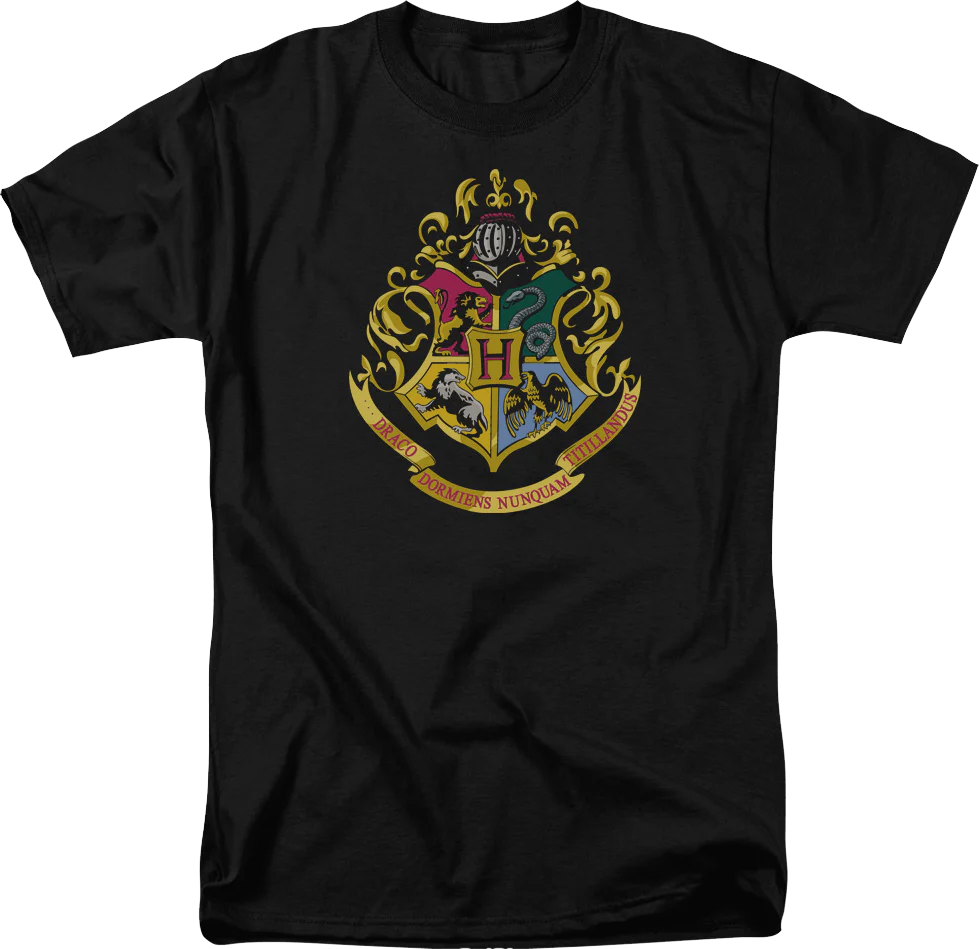 Hogwarts Crest Harry Potter T-Shirt