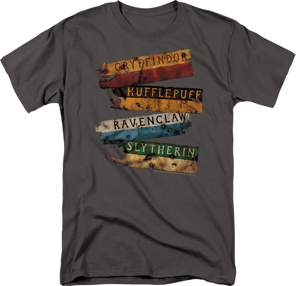 Hogwarts Houses Harry Potter T-Shirt