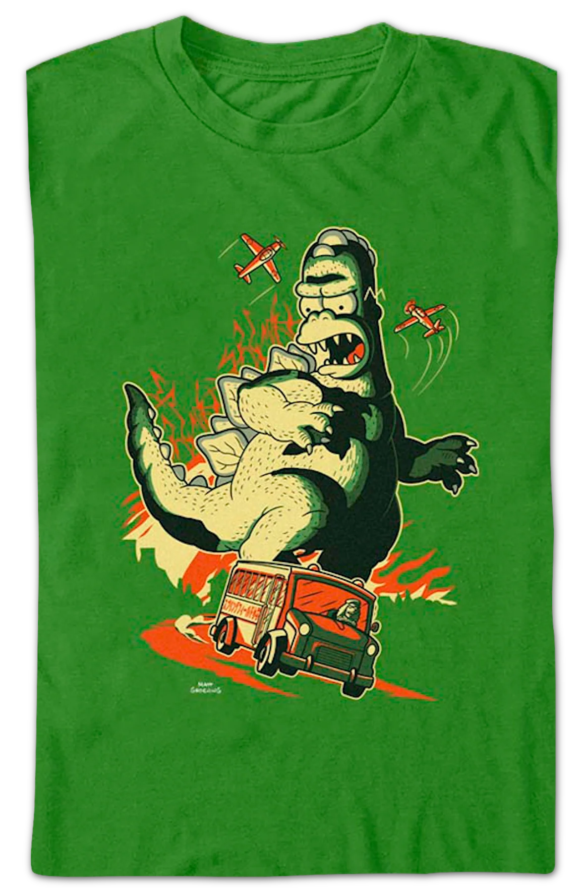 Homerzilla The Simpons T-Shirt - Image 2
