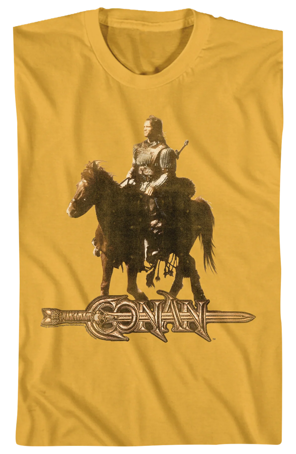 Horseback Conan The Barbarian T-Shirt - Image 2