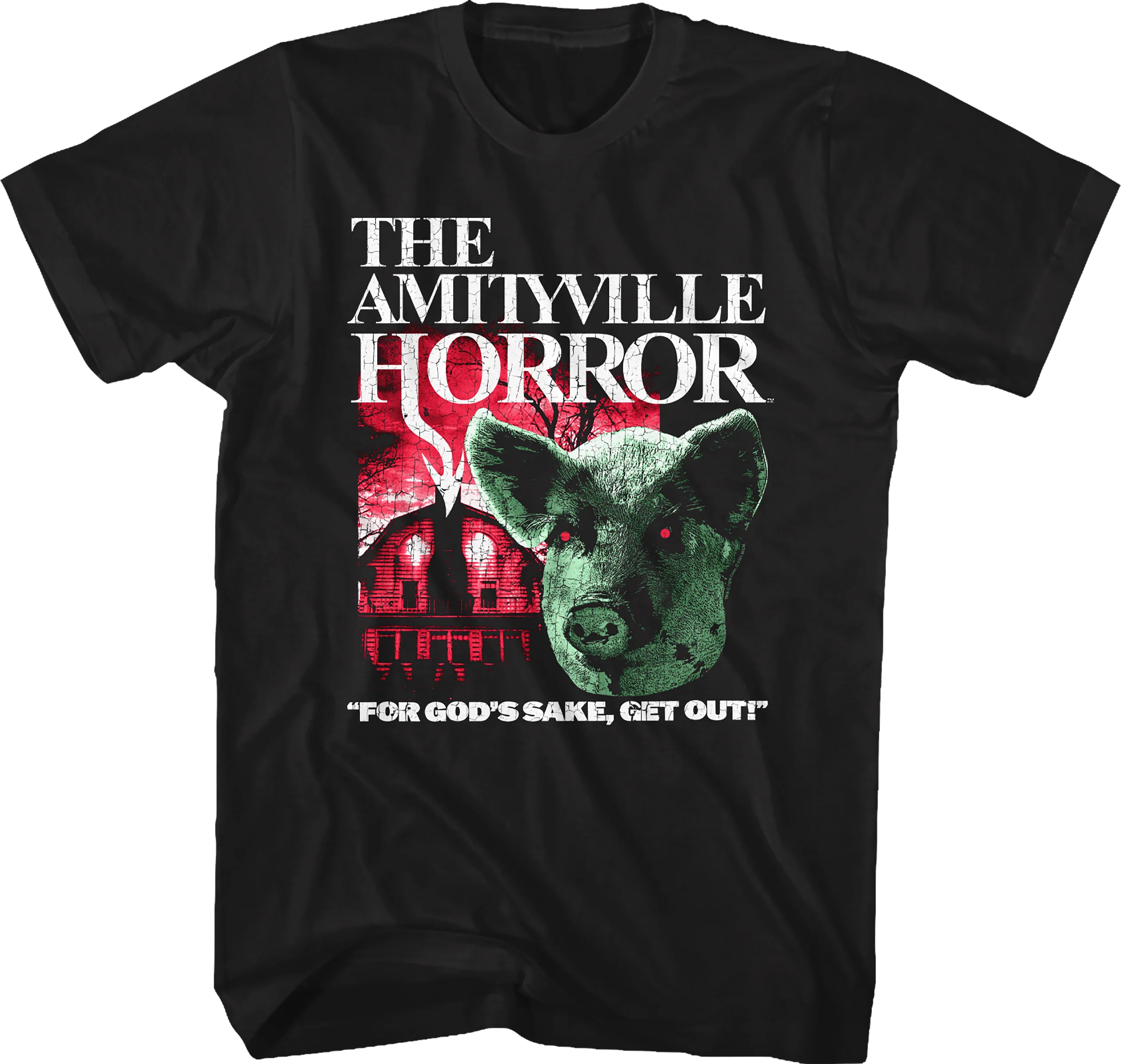 House and Jodie Amityville Horror T-Shirt