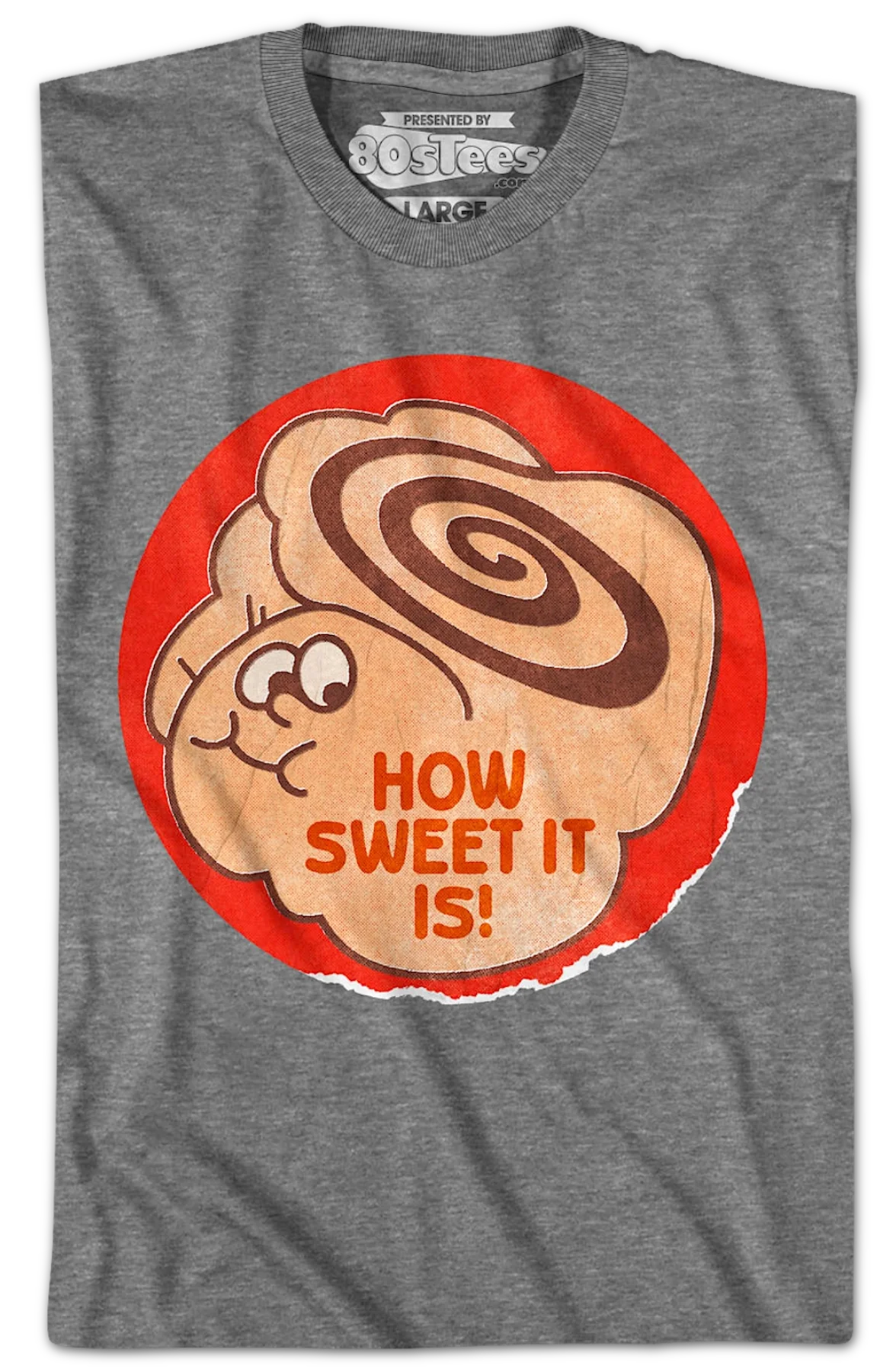 How Sweet It Is Scratch & Sniff Sticker T-Shirt - Image 2