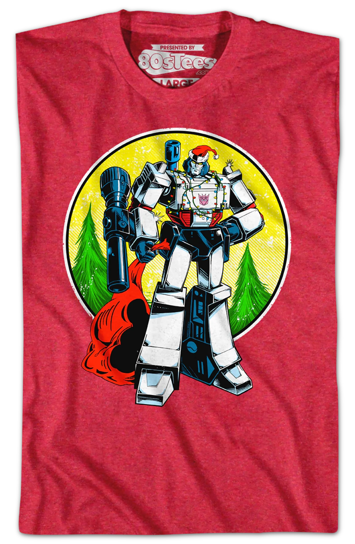 How The Decepticon Stole Christmas Transformers T-Shirt - Image 2