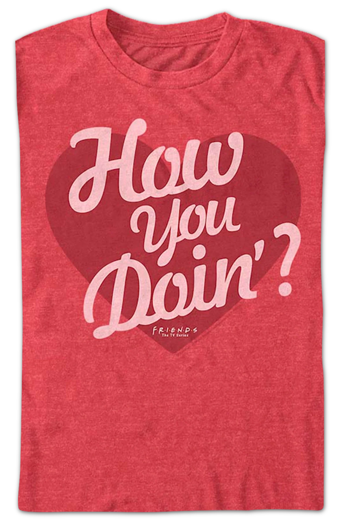 How You Doin' Valentine's Day Friends T-Shirt - Image 2