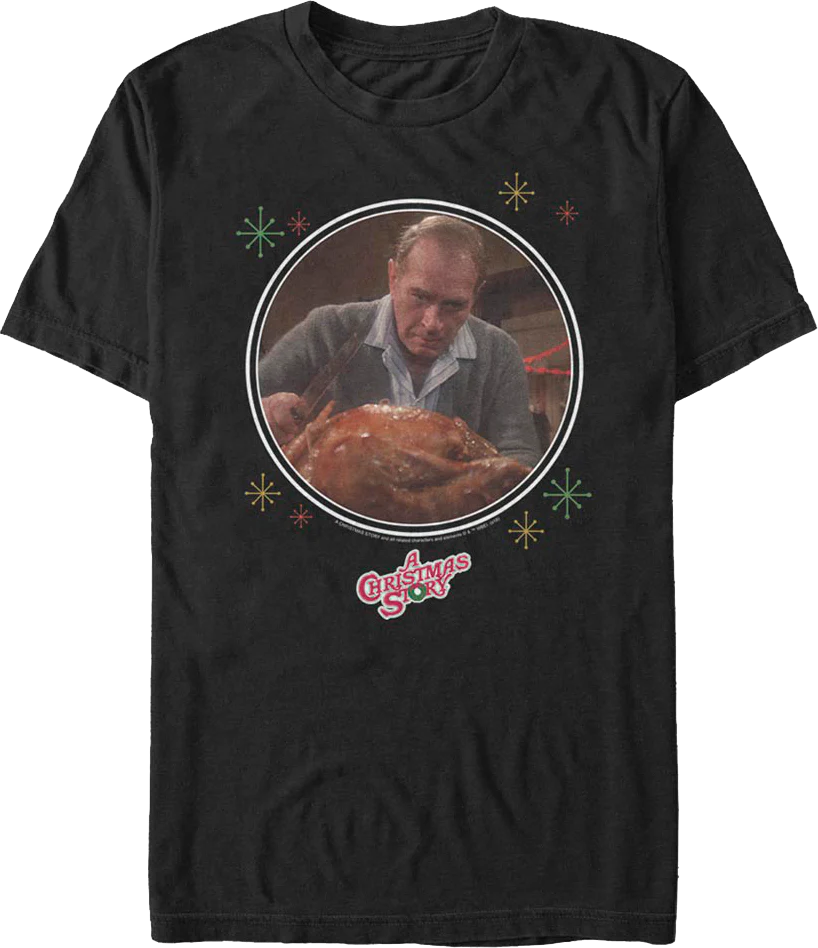 Hungry Old Man Christmas Story T-Shirt