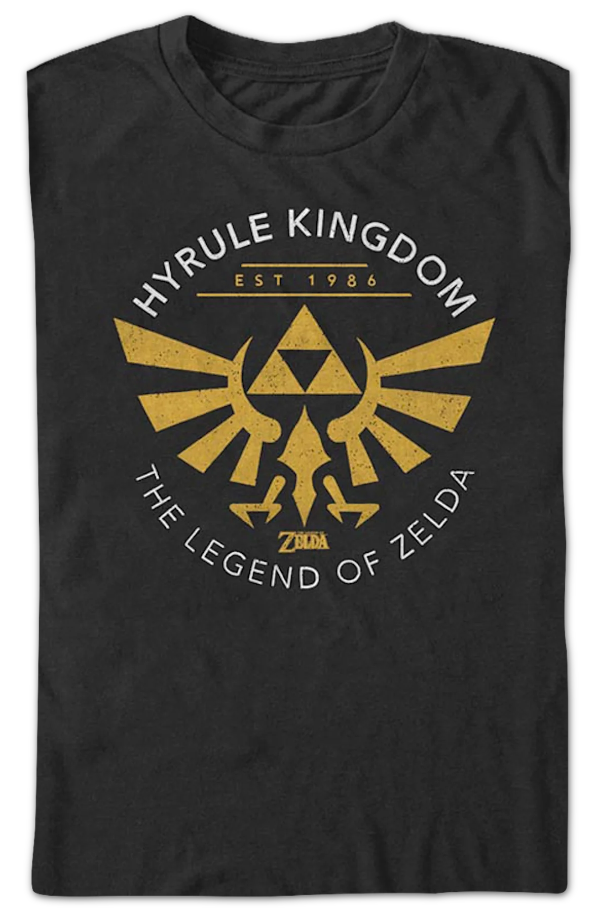 Hyrule Kingdom Est. 1986 Legend of Zelda T-Shirt - Image 2