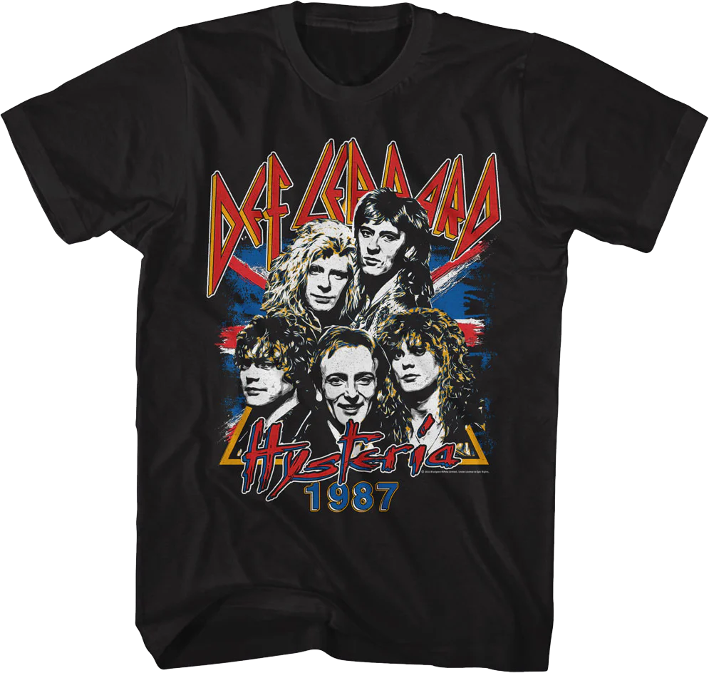 Hysteria 1987 Def Leppard T-Shirt