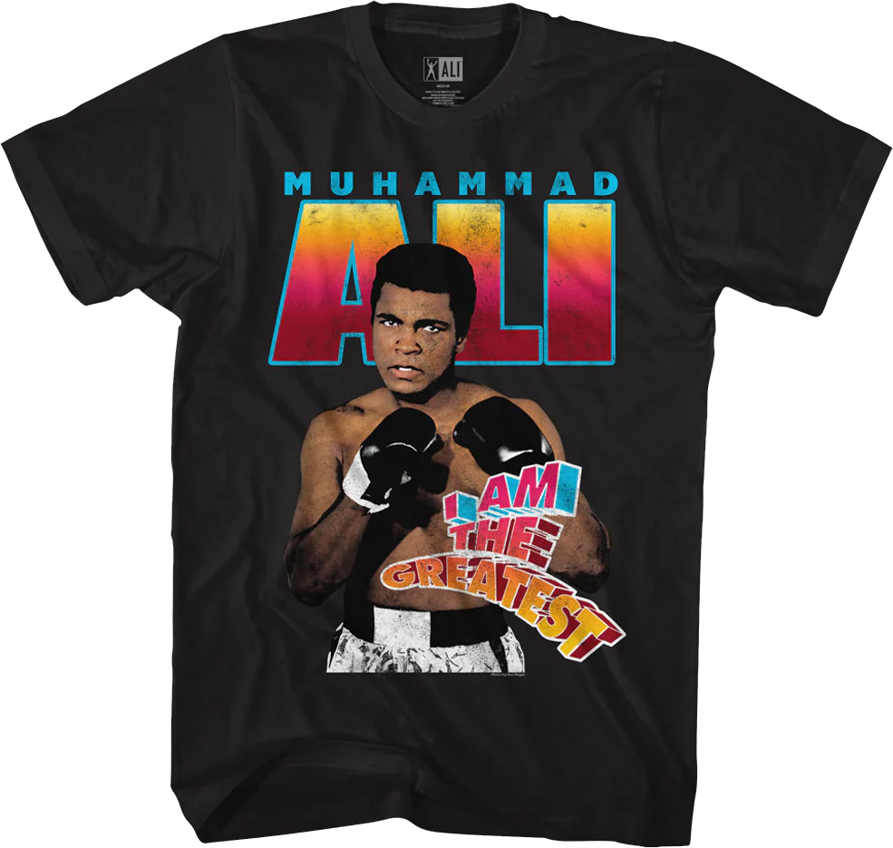 I Am The Greatest Pose Muhammad Ali T-Shirt