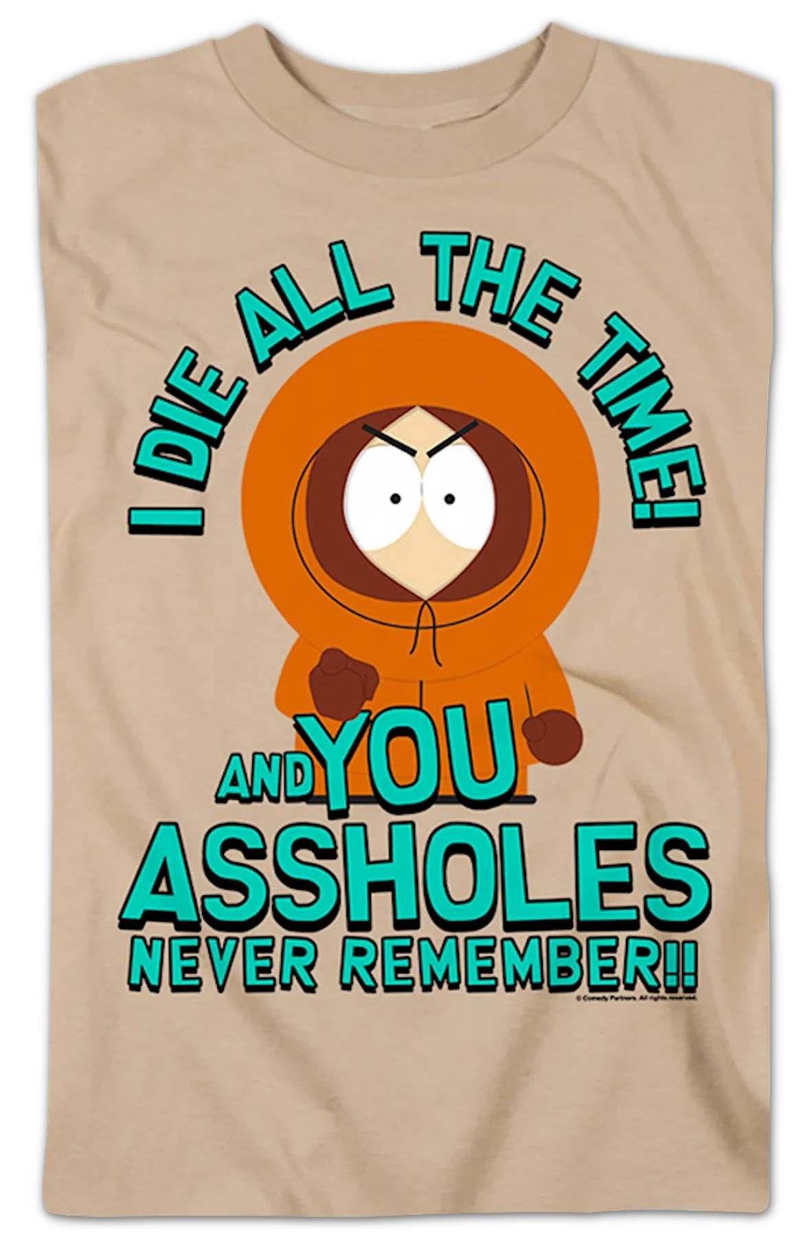 I Die All The Time South Park T-Shirt - Image 2