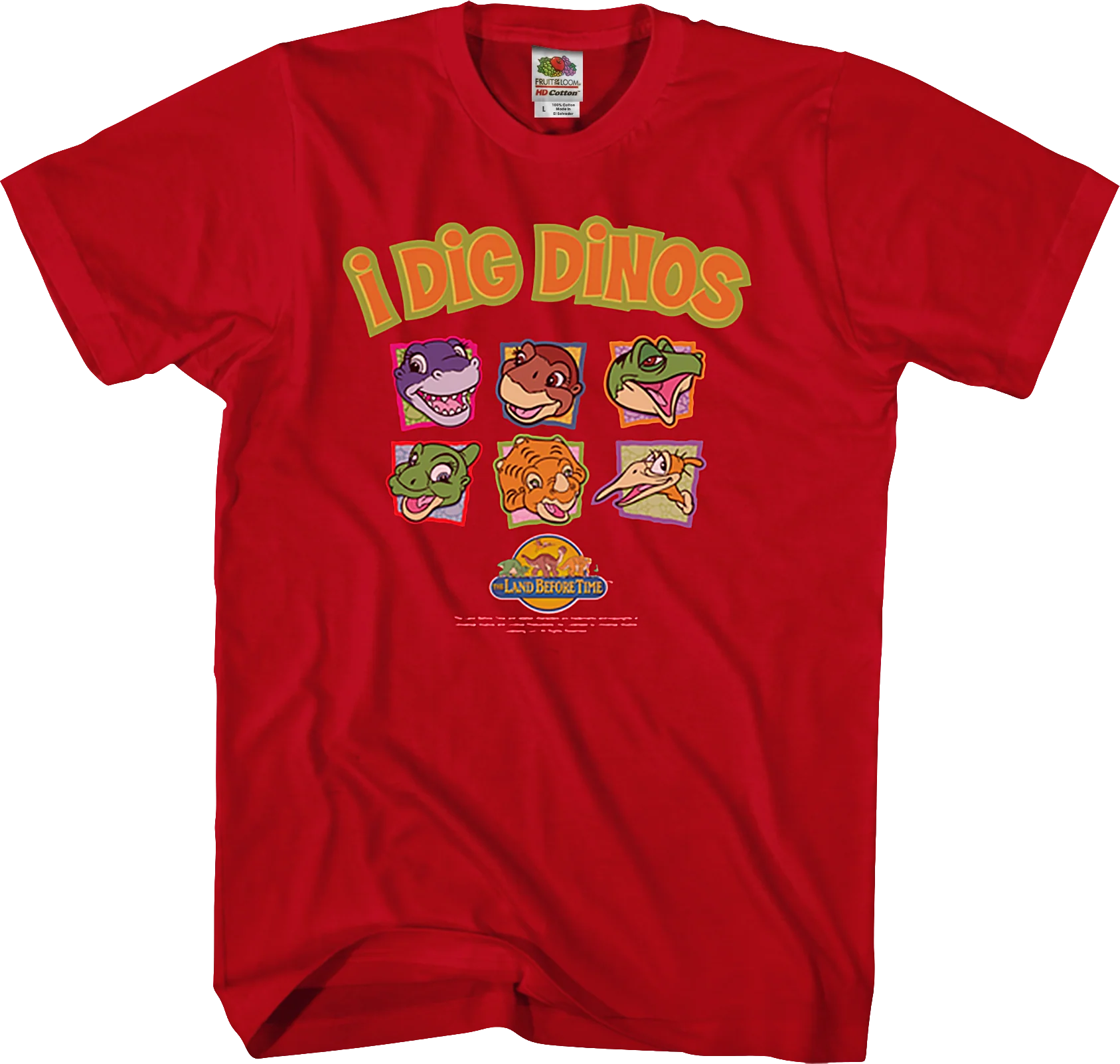 I Dig Dinos Land Before Time T-Shirt