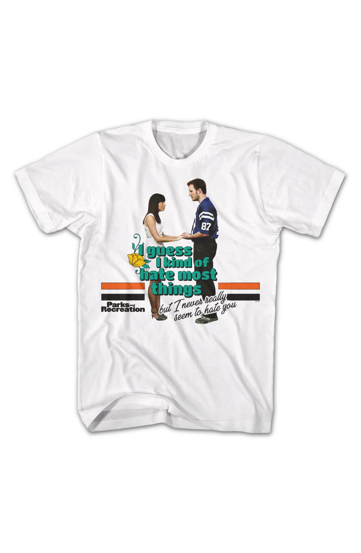 I Guess I Kind Of Hate Most Things Parks And Recreation T-Shirt - Image 2